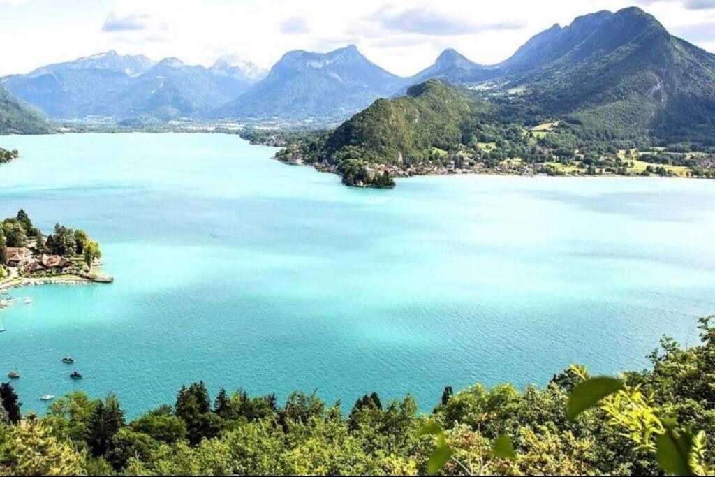 Appartement T2 Vue Panoramique Sur Annecy Seynod Exterior foto